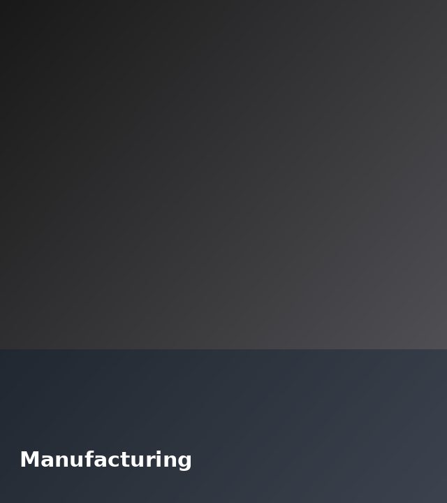Manufacturing plant floor